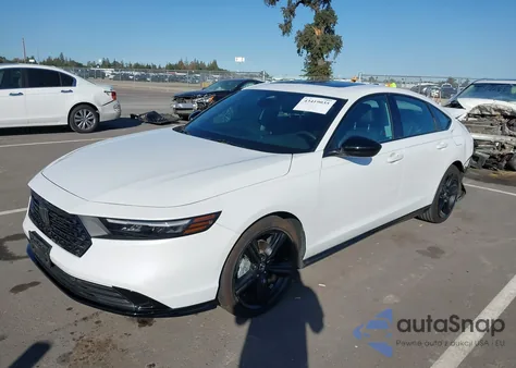 2024 Honda Accord Hybrid Sport-L from USA, damaged, VIN 1HGCY2F78RA090349